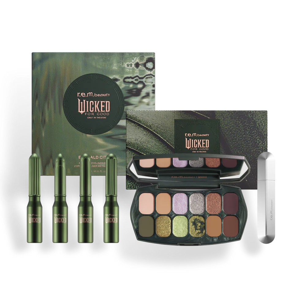 r.e.m. beauty x Wicked: For Good Welcome To Oz Eyeshadow & Eyeliner Set | PREVENTA