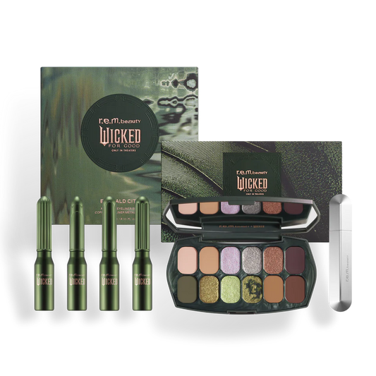 r.e.m. beauty x Wicked: For Good Welcome To Oz Eyeshadow & Eyeliner Set | PREVENTA