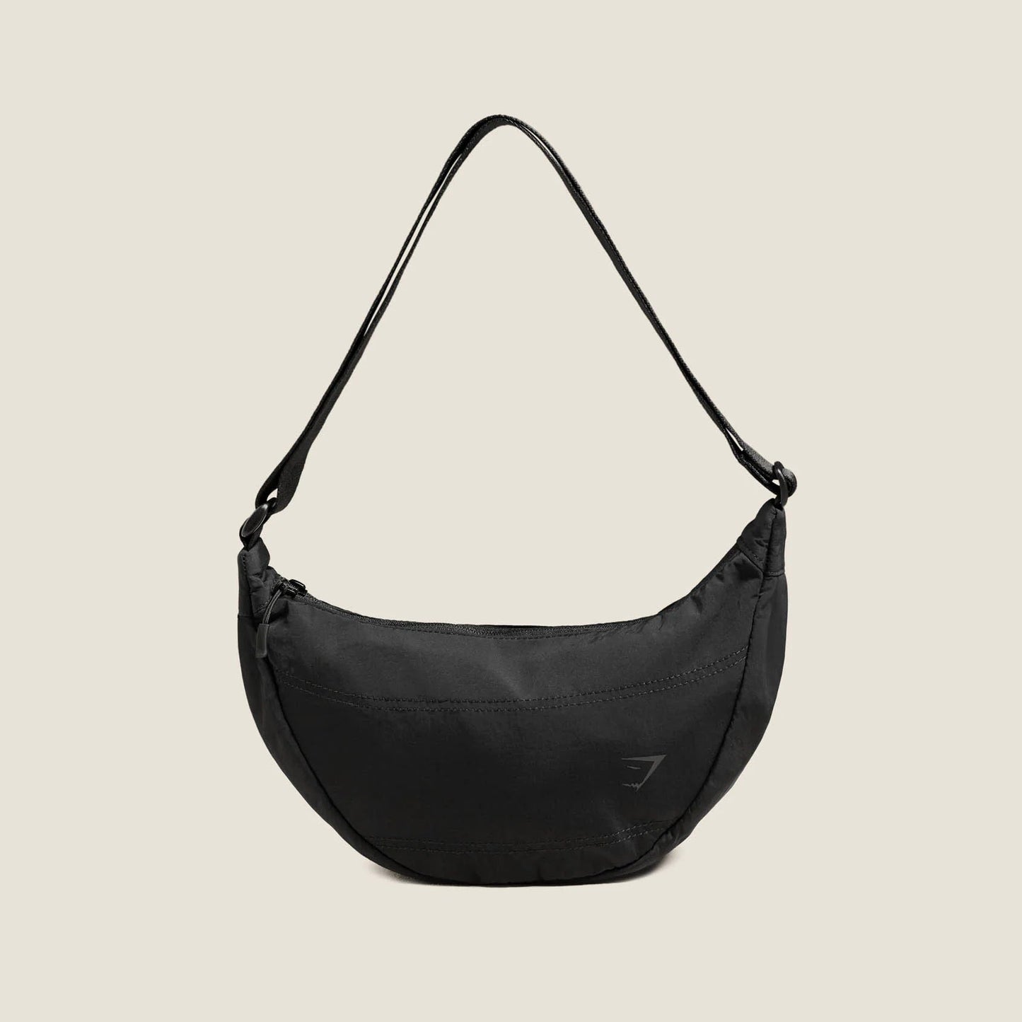 Pleat Crossbody - Black