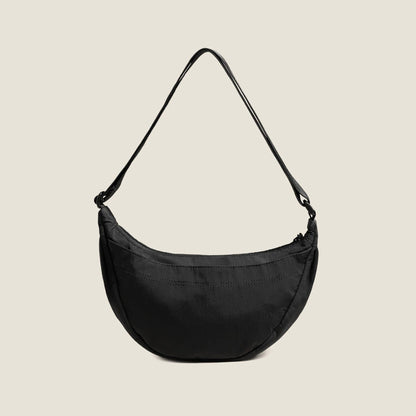 Pleat Crossbody - Black