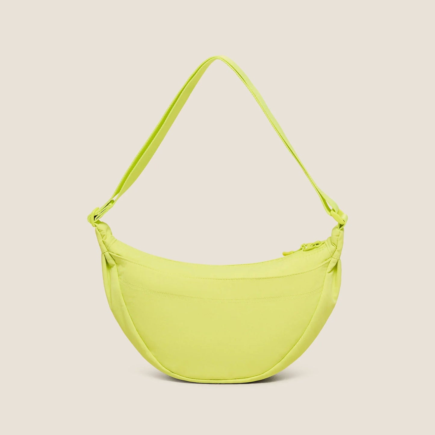 Pleat Crossbody - Sorbet Yellow