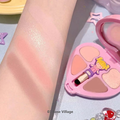 DASIQUE X Polly Pocket Little Shadow Palette | PREVENTA