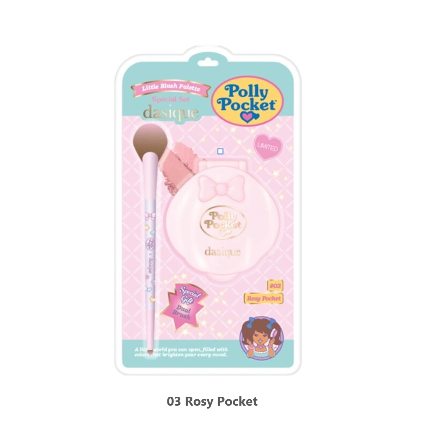 DASIQUE X Polly Pocket Little Blush Palette | PREVENTA