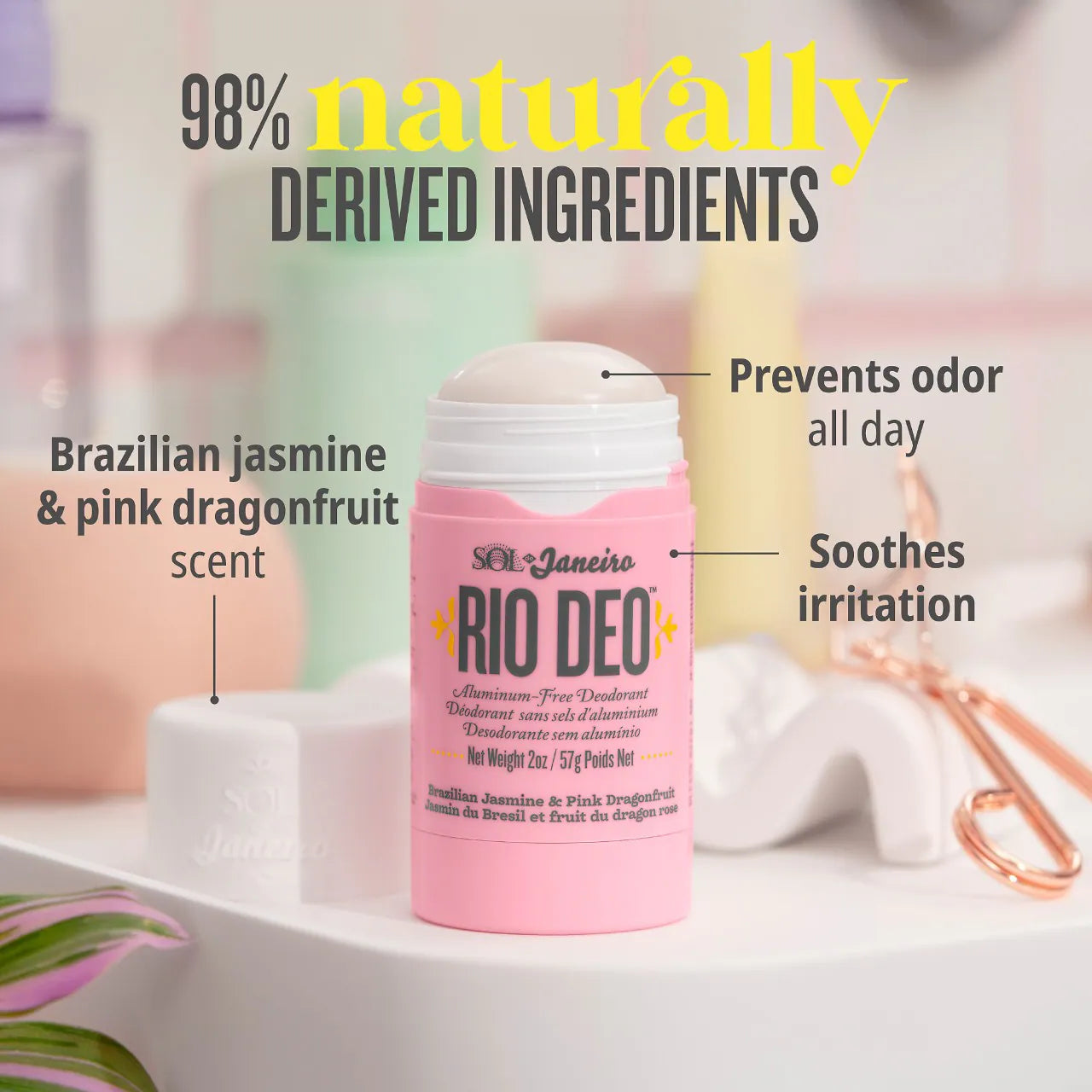 Rio Deo Aluminum-Free Deodorant Cheirosa '68 | PREVENTA