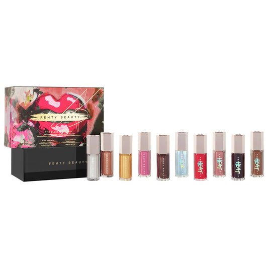 The Gloss Bomb Vault Full-Size Universal Lip Luminizer 10-Piece Set | PREVENTA