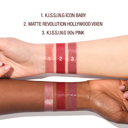 Mini Iconic Hollywood Lipstick Trio Set | PREVENTA