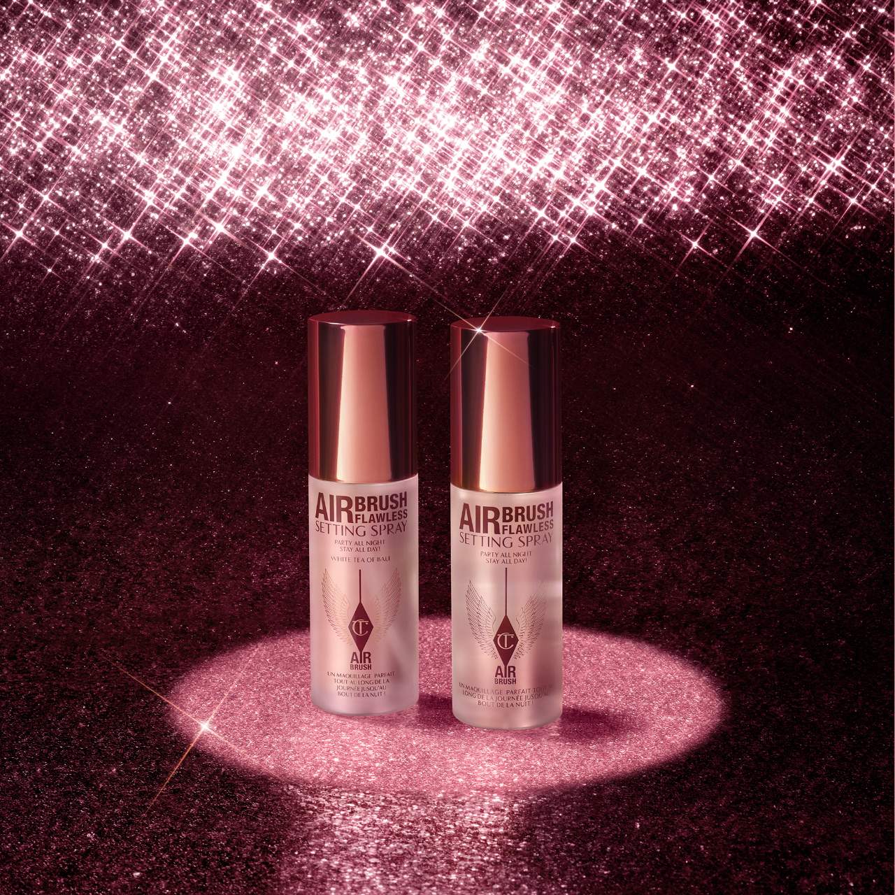 Mini Airbrush Flawless Setting Spray Duo Set | PREVENTA