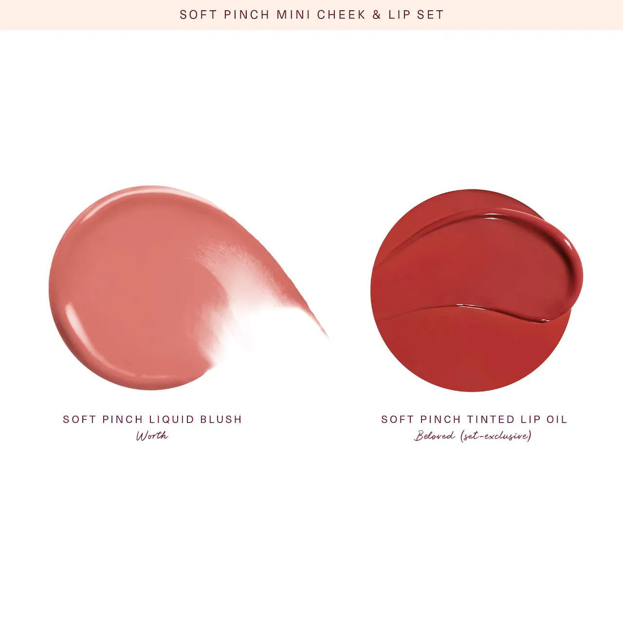 Mini Soft Pinch Liquid Blush & Lip Oil Set | PREVENTA