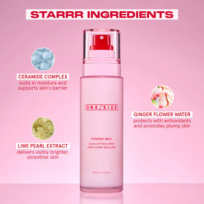 Powder Melt Glass Setting Spray
