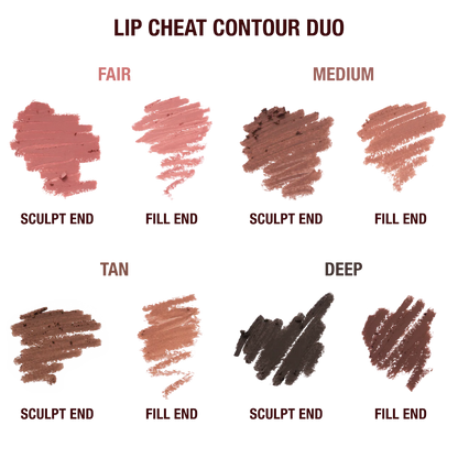Super Nudes Lip Cheat Contour Duo Lip Liner | PREVENTA