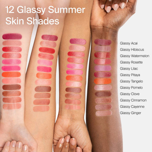 Color Fuse Longwear Hydrating Glassy Lip + Cheek Blush Balm Stick | PREVENTA