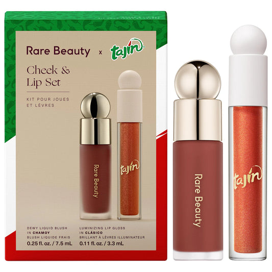 Rare Beauty x Tajin Soft Pinch Liquid Blush & Positive Light Luminizing Lip Gloss Duo Set | PREVENTA