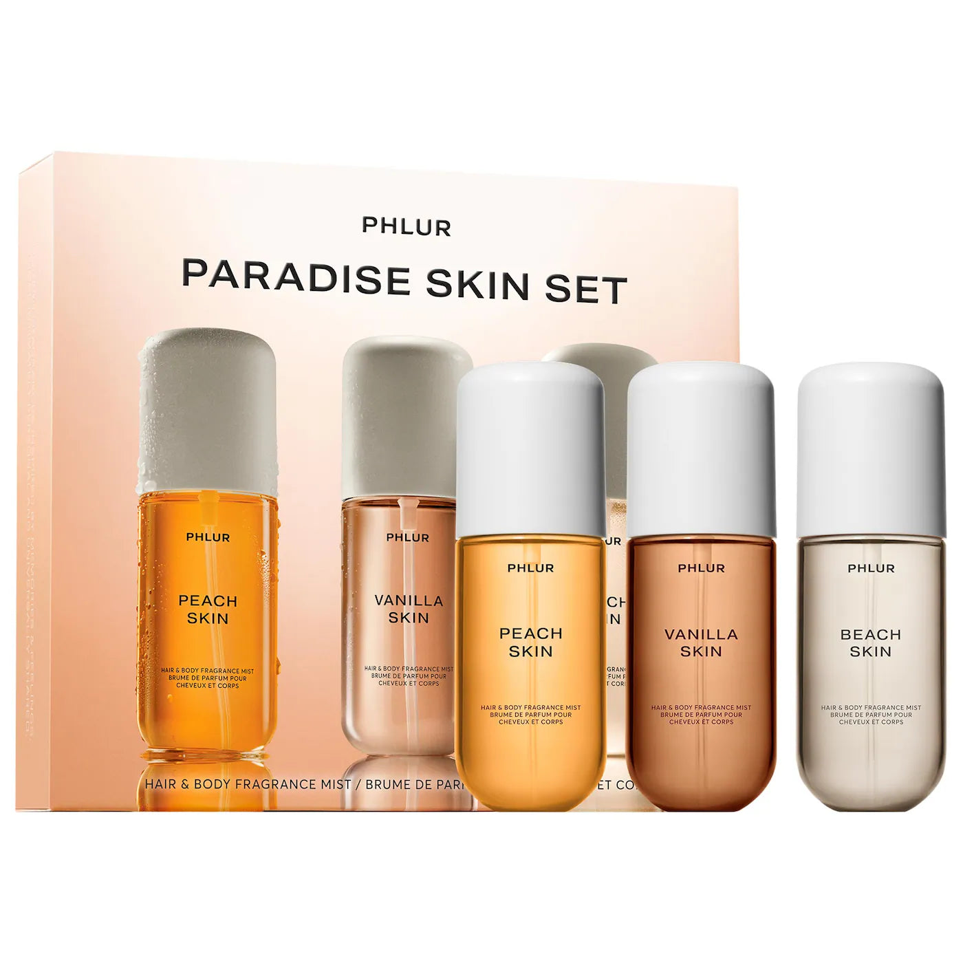 Paradise Skin Hair & Body Fragrance Mist Set