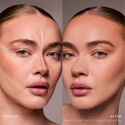 Light Underpainting Face Highlight & Contour Palette | PREVENTA