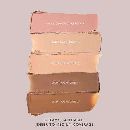 Light Underpainting Face Highlight & Contour Palette | PREVENTA