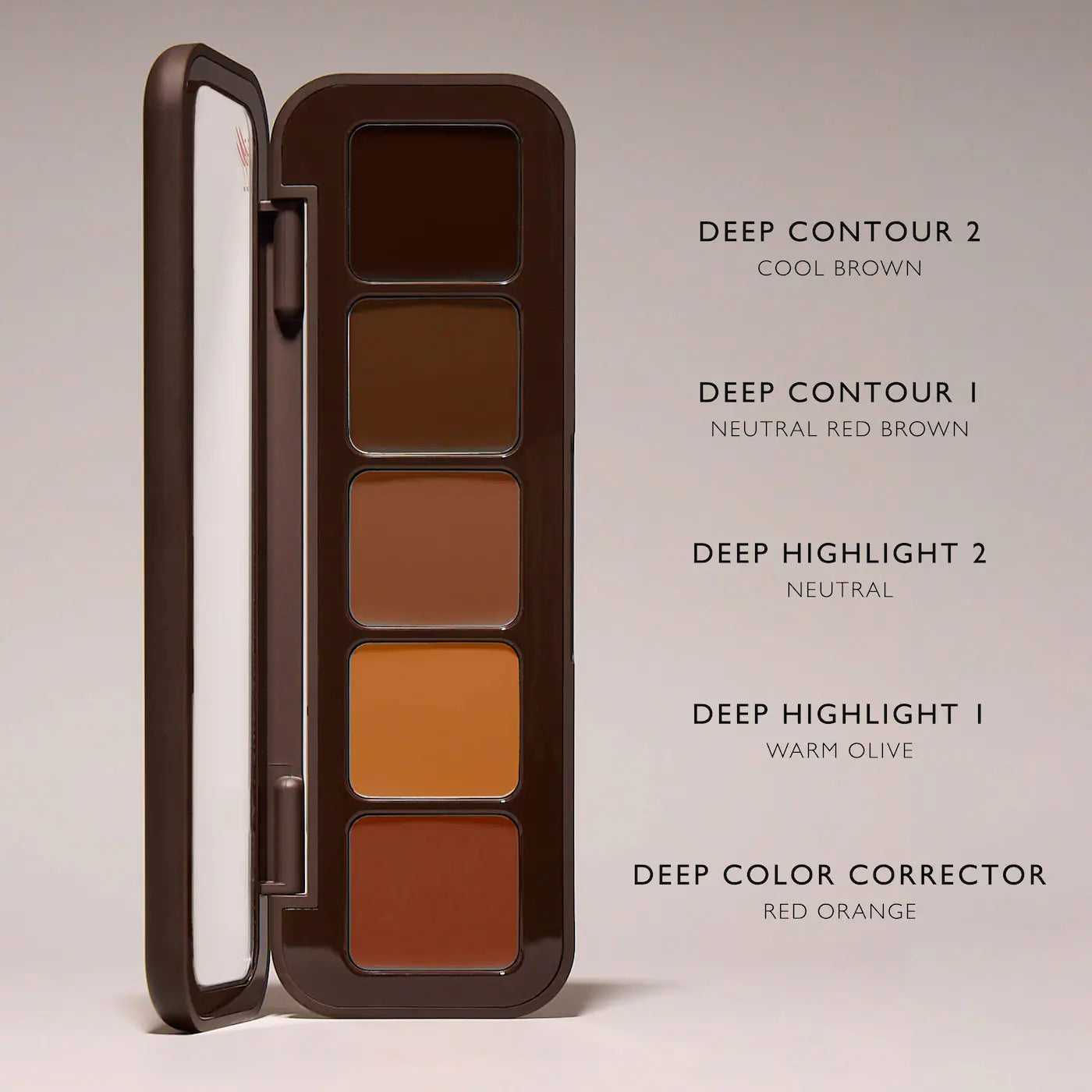Deep Underpainting Face Highlight & Contour Palette | PREVENTA