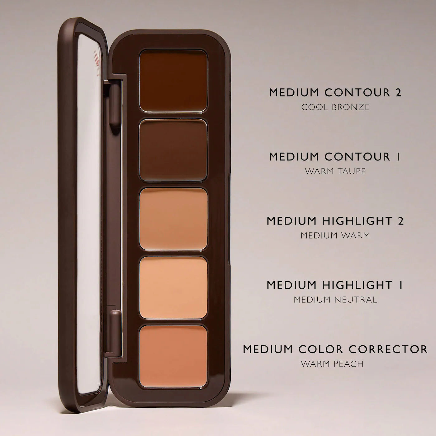 Medium Underpainting Face Highlight & Contour Palette | PREVENTA