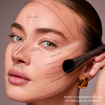 Medium Underpainting Face Highlight & Contour Palette | PREVENTA