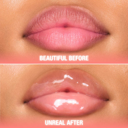 Unreal Lips Healthy Glow Nectar Lip Oil with Hyaluronic Acid & Vitamin E | PREVENTA