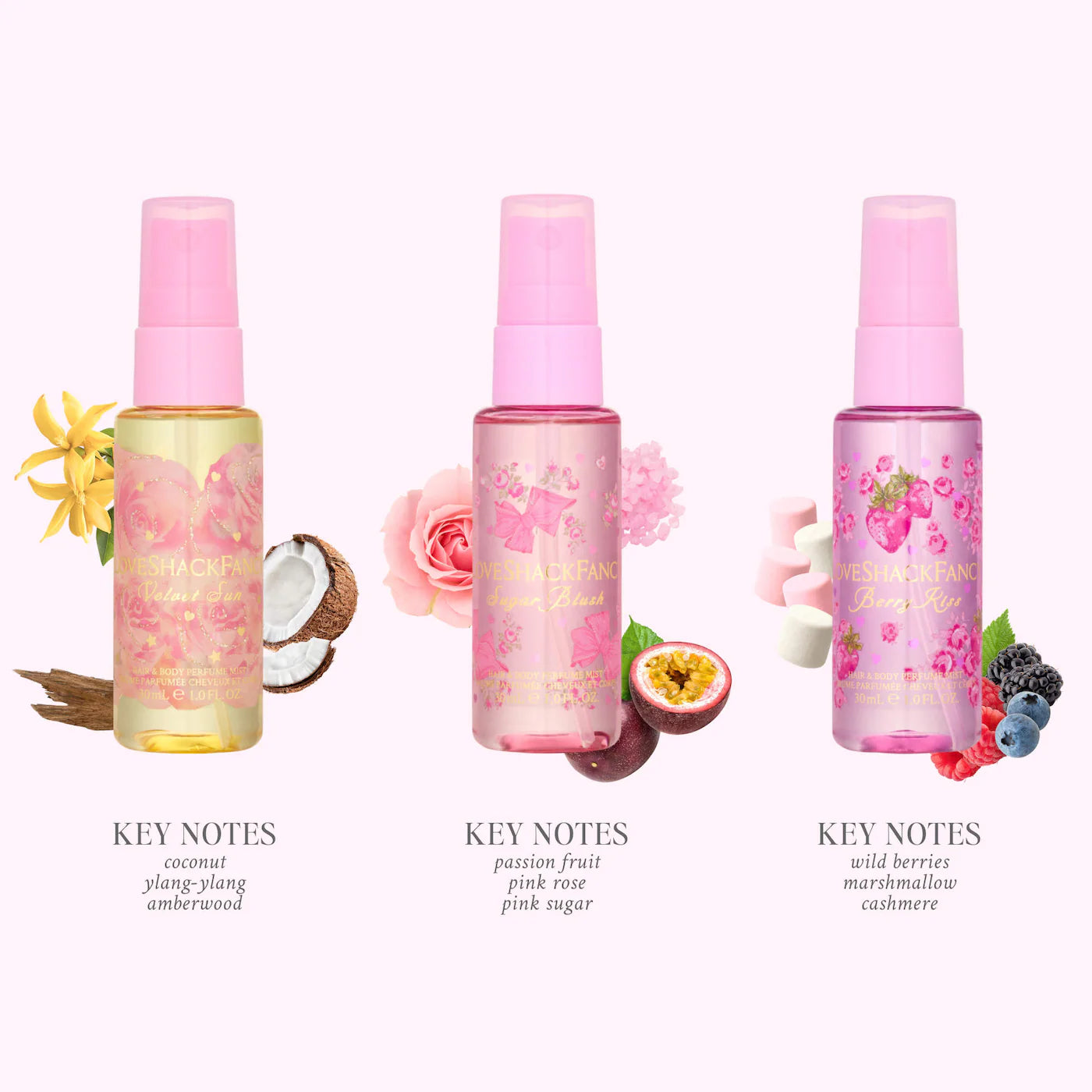 Mini Hair & Body Mist Perfume Discovery Set | PREVENTA