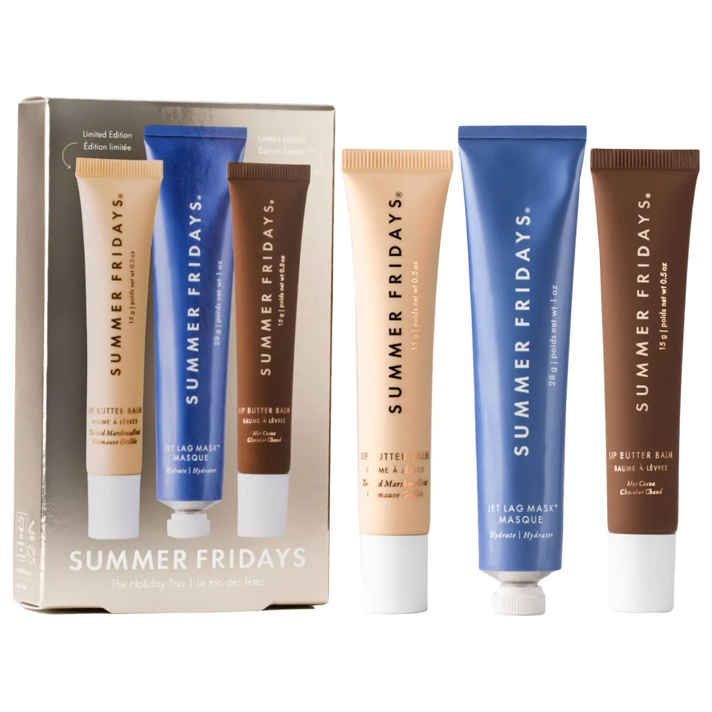 The Holiday Trio Set With Lip Butter Balm | PREVENTA