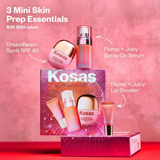 Plump + Juicy Makeup Prep Skincare Set | PREVENTA