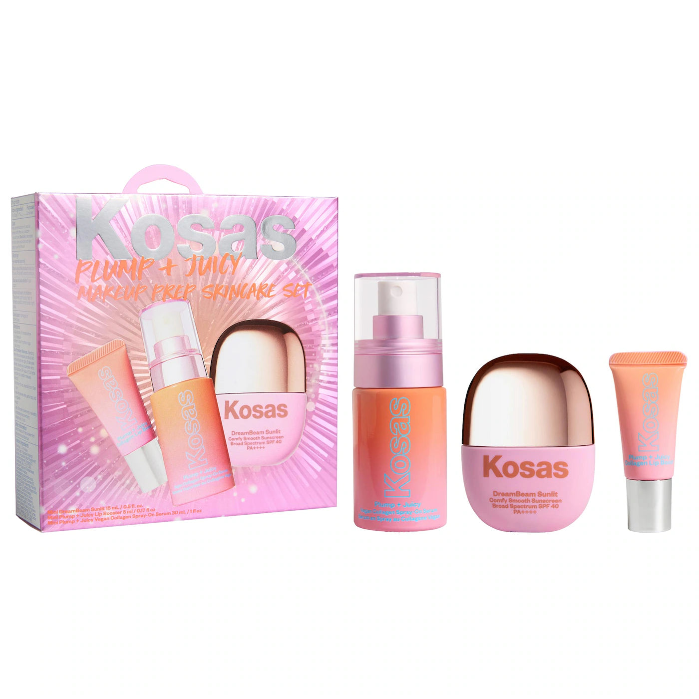 Plump + Juicy Makeup Prep Skincare Set | PREVENTA