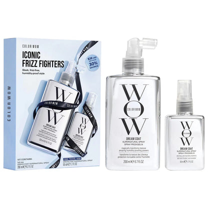 Dream Coat Iconic Frizz Fighters Hair Duo Gift Set | PREVENTA