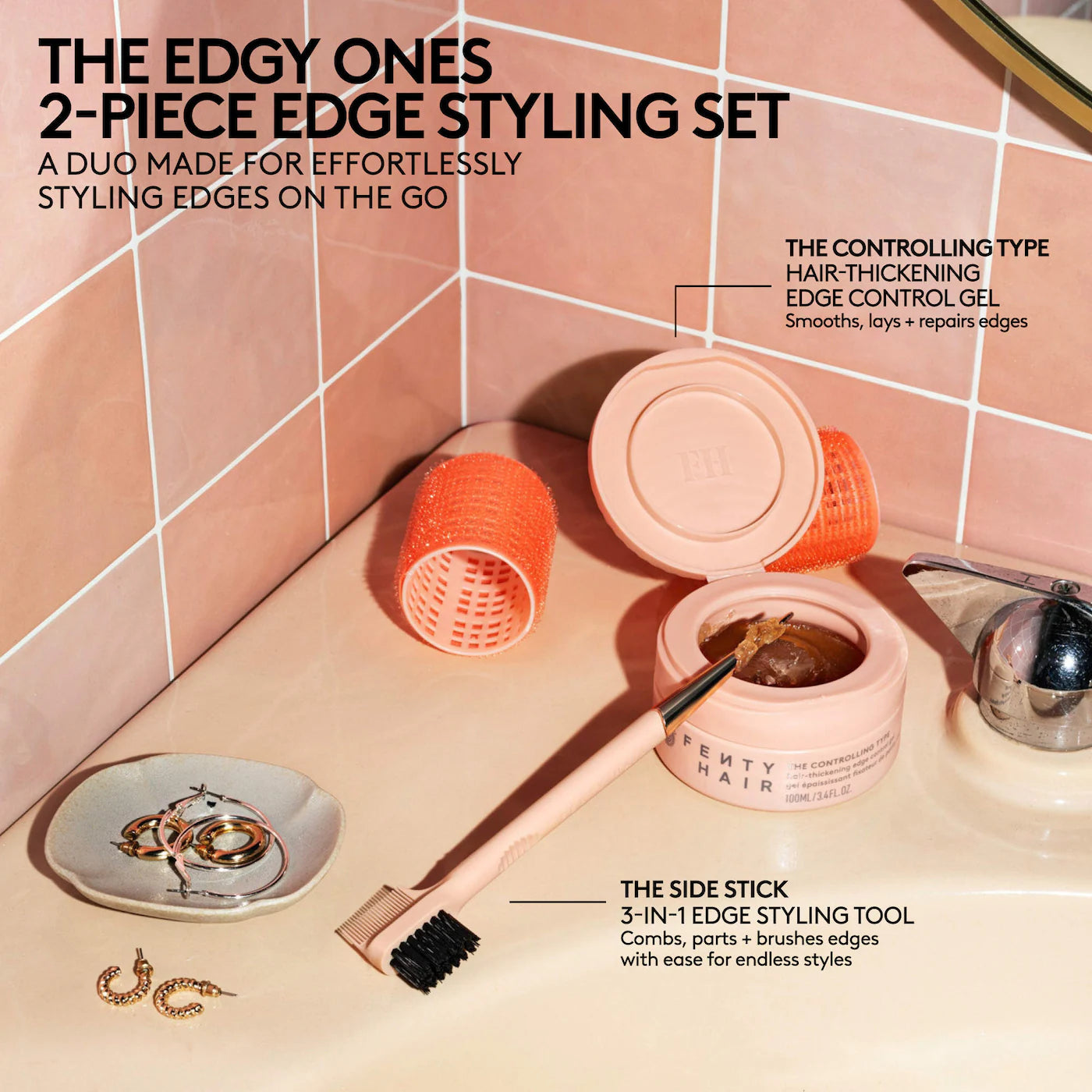 The Edgy Ones 2-Piece Edge Styling Hair Gift Set | PREVENTA