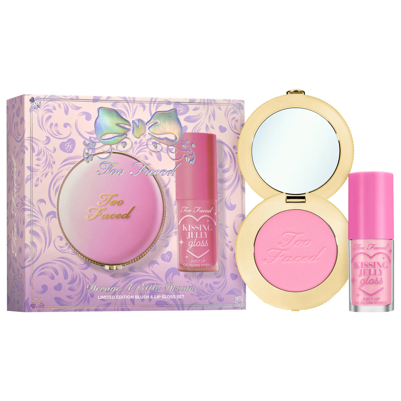 Dream A Little Dream Makeup Gift Set: Cloud Crush Blush & Kissing Jelly Lip Oil | PREVENTA