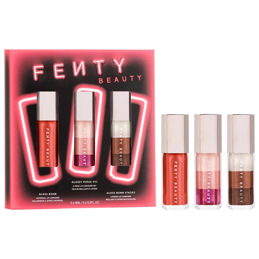 Glossy Posse VIII 3-Piece Lip Luminizer Set | PREVENTA