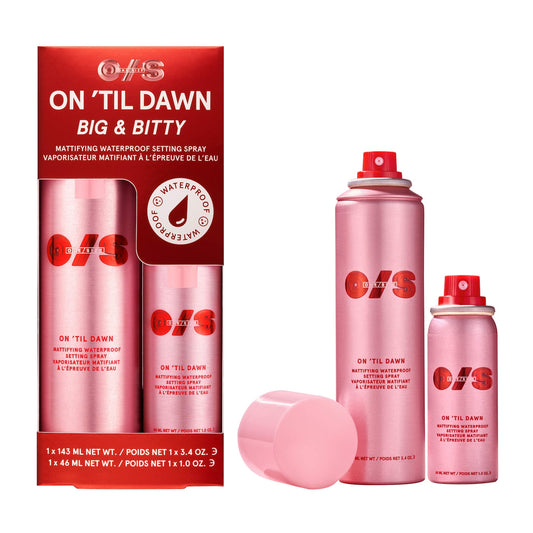 On 'Til Dawn Mattifying Waterproof Setting Spray Big & Bitty Duo | PREVENTA