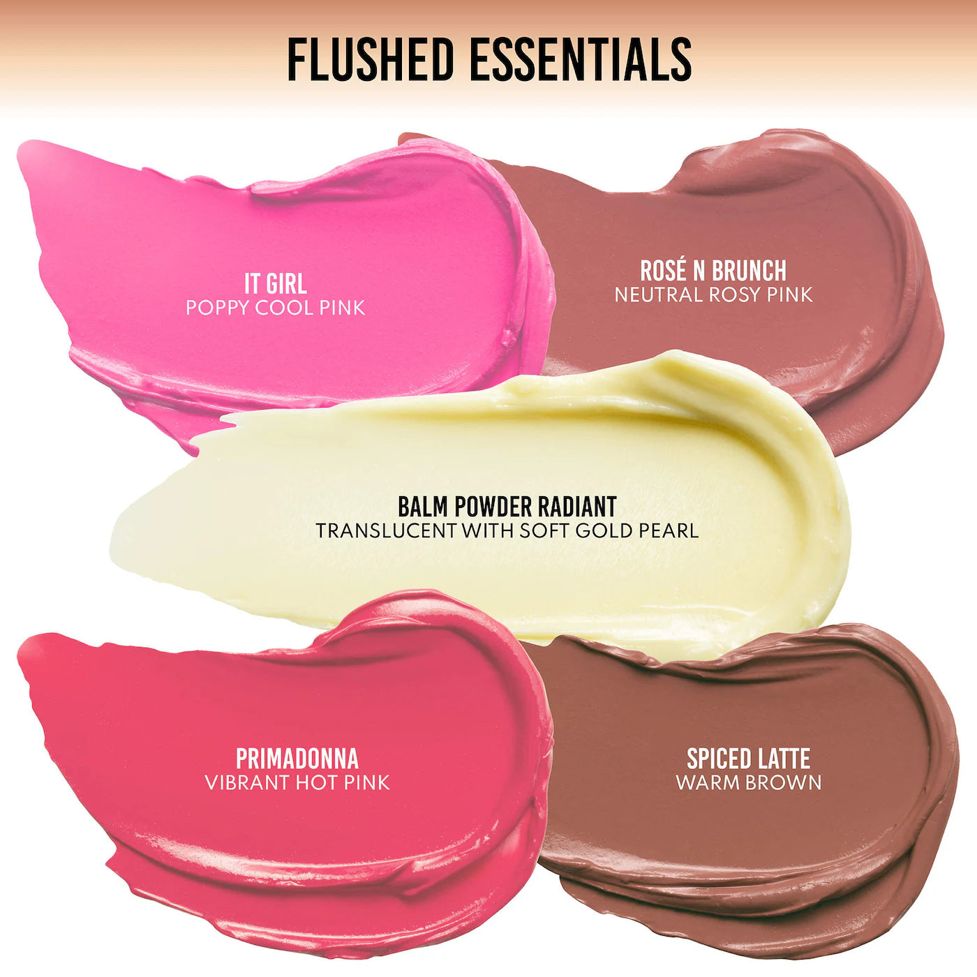 Mini Yummy Skin Flushed Essentials: Face & Lip Makeup Gift Set | PREVENTA