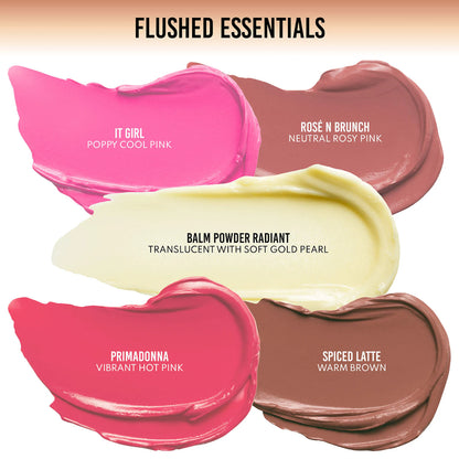 Mini Yummy Skin Flushed Essentials: Face & Lip Makeup Gift Set | PREVENTA