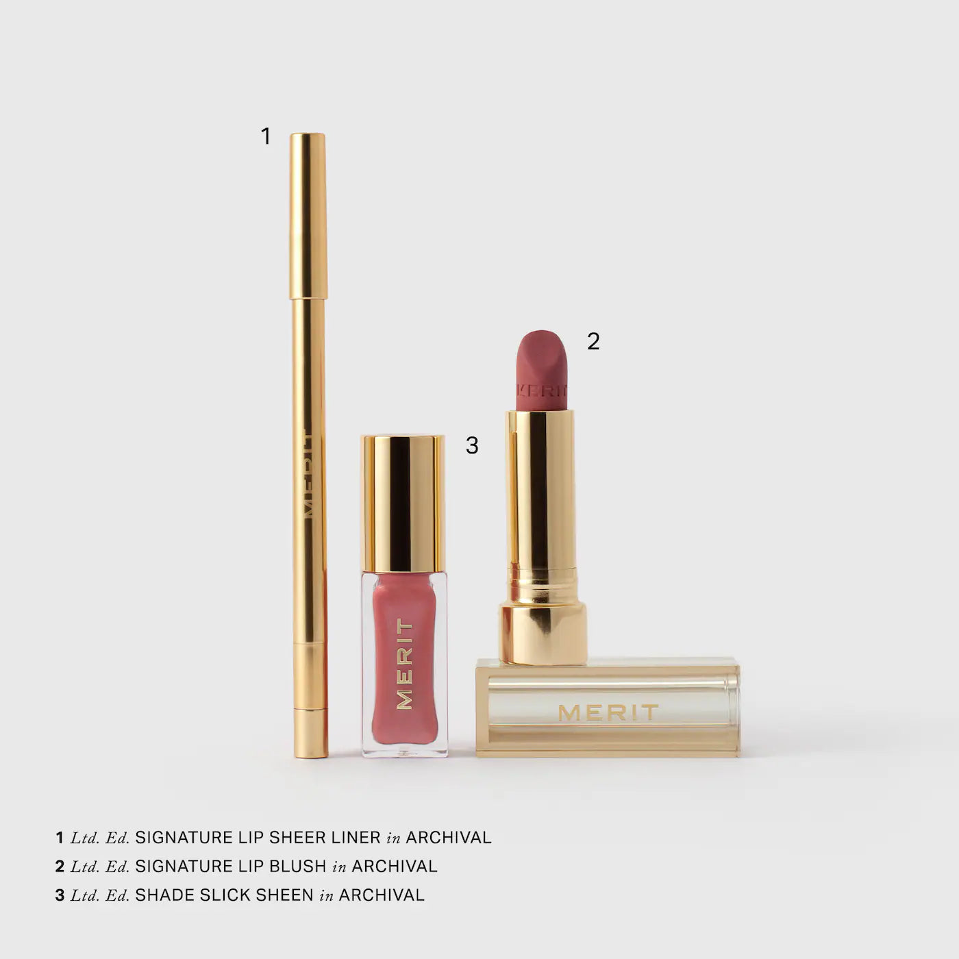 The Archival Lip Essentials Gift Set | PREVENTA
