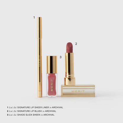 The Archival Lip Essentials Gift Set | PREVENTA