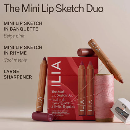 Mini Lip Sketch Duo - Lipstick + Lip Liner Gift Set | PREVENTA