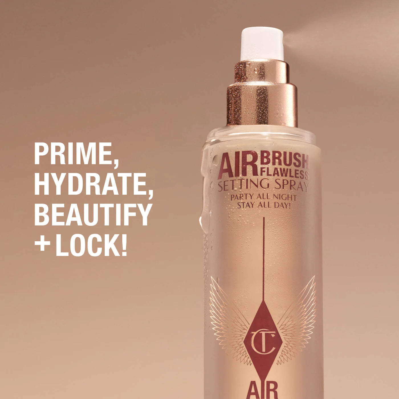 Mini Airbrush Flawless Setting Spray Duo Gift Set | PREVENTA