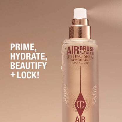 Mini Airbrush Flawless Setting Spray Duo Gift Set | PREVENTA