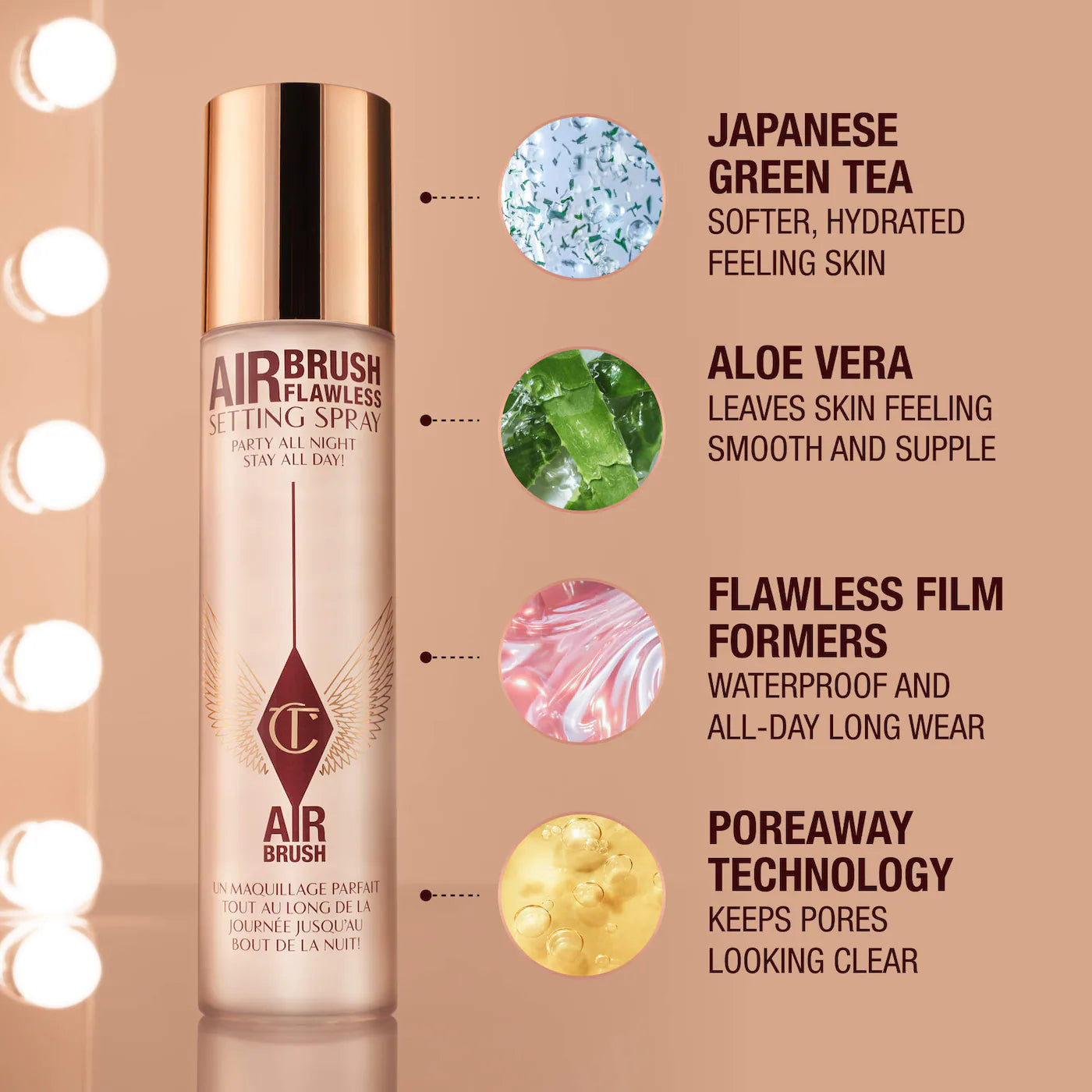 Mini Airbrush Flawless Setting Spray Duo Gift Set | PREVENTA