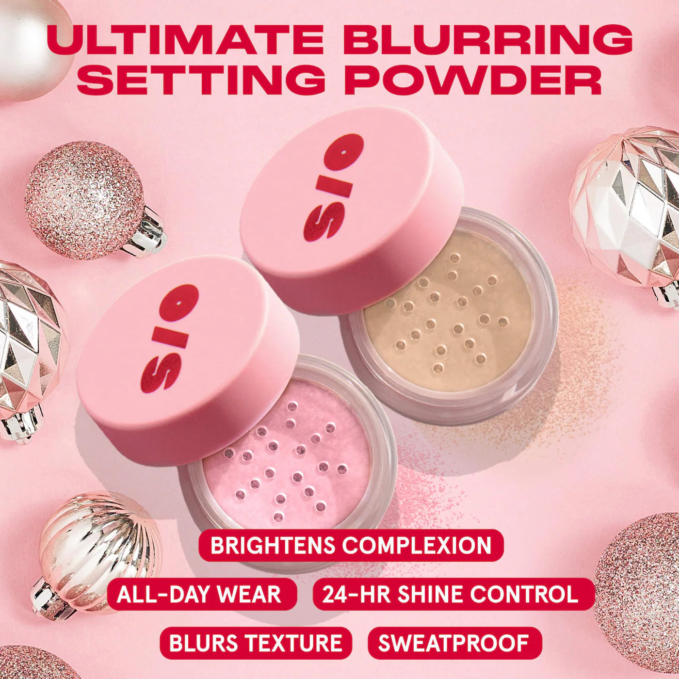 Ultimate Blurring Setting Powder Blurred & Bright Travel Duo - Translucent/Ultra Pink | PREVENTA