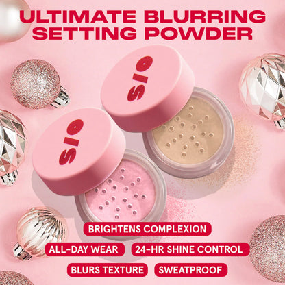 Ultimate Blurring Setting Powder Blurred & Bright Travel Duo - Translucent/Ultra Pink | PREVENTA