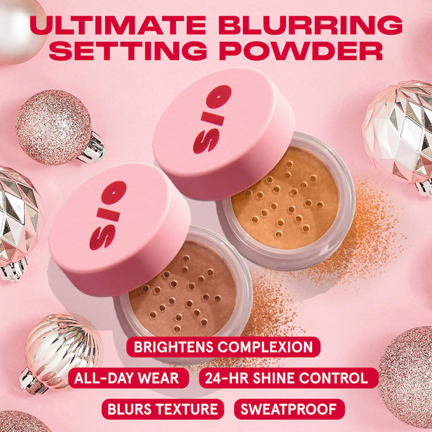 Ultimate Blurring Setting Powder Blurred & Bright Travel Duo - Dark Deep/Rich Peach | PREVENTA