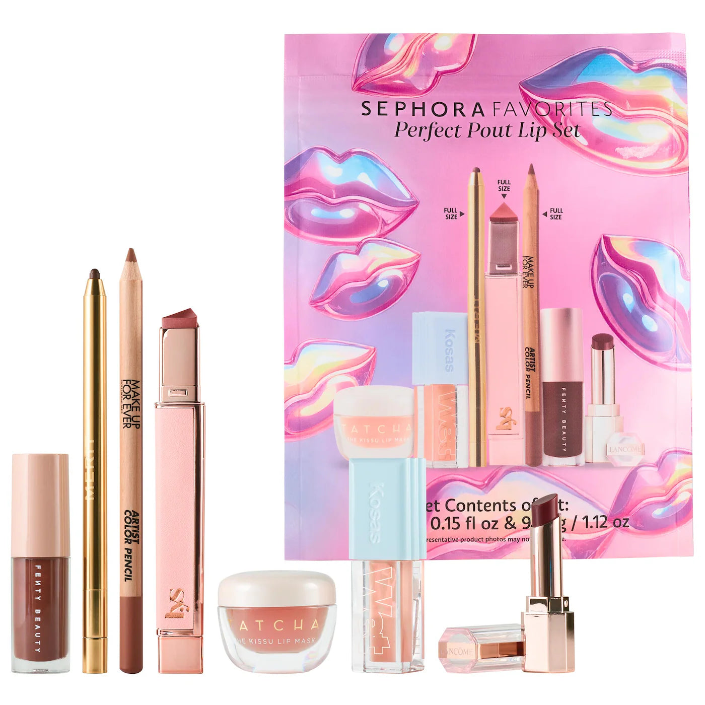 Perfect Pout Makeup Lip Value Set | PREVENTA