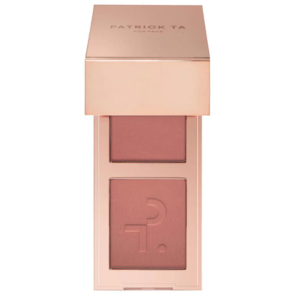 Mini Major Headlines Double-Take Crème & Powder Blush Duo - She's Seductive