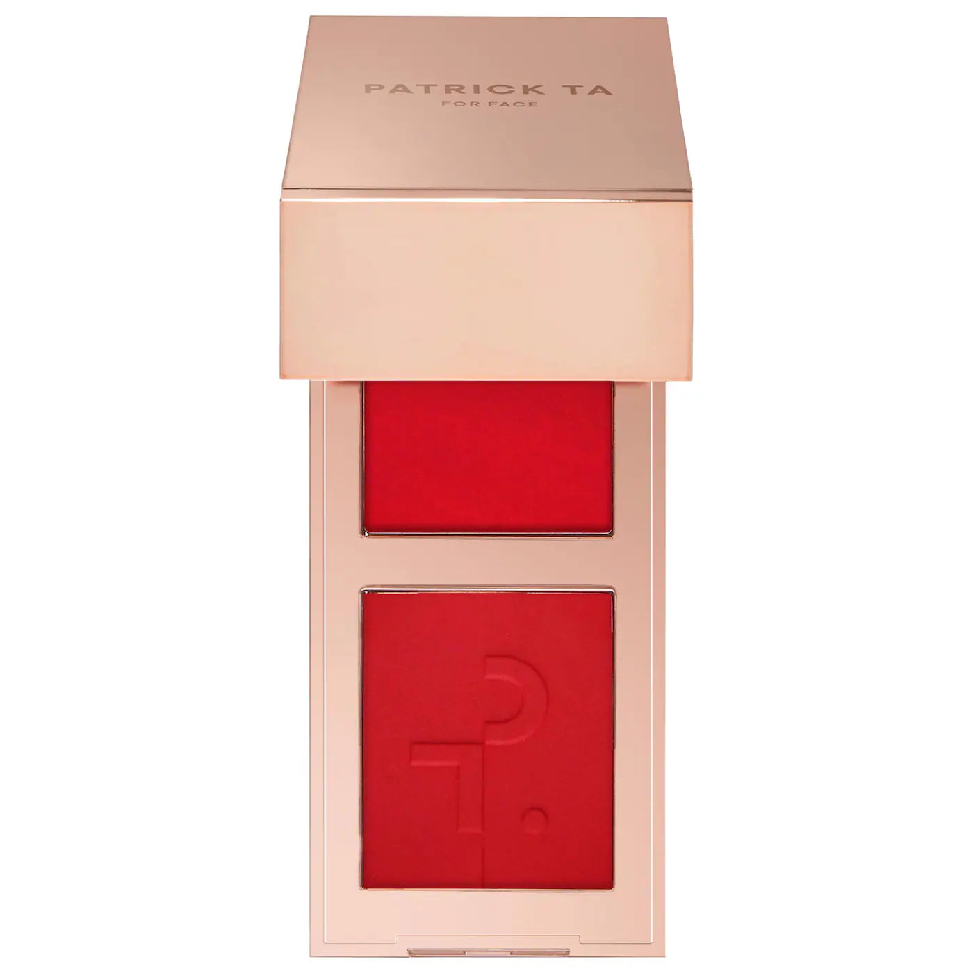 Mini Major Headlines Double-Take Crème & Powder Blush Duo - She Left Me On Red