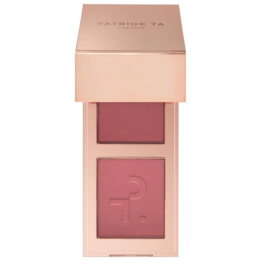 Mini Major Headlines Double-Take Crème & Powder Blush Duo - She Goes To The Gym