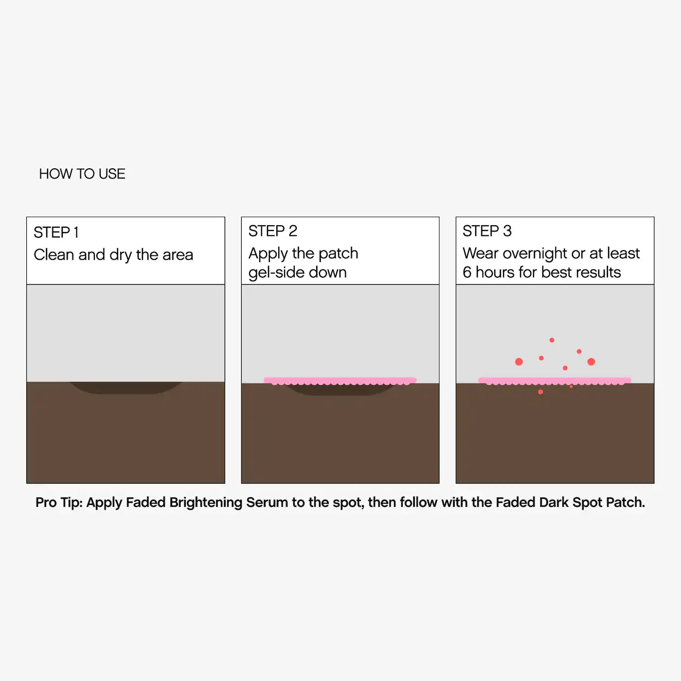 Faded Tranexamic Acid Dark Spot Patches for Hyperpigmentation | PREVENTA