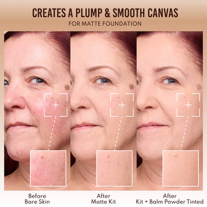 Mini Yummy Skin Matte Finish Skin Prep Essential Kit | PREVENTA