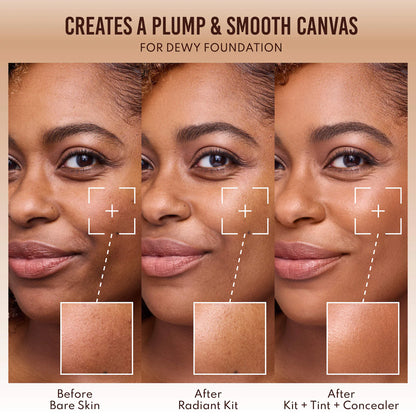 Mini Yummy Skin Glow Finish Skin Prep Essential Kit | PREVENTA
